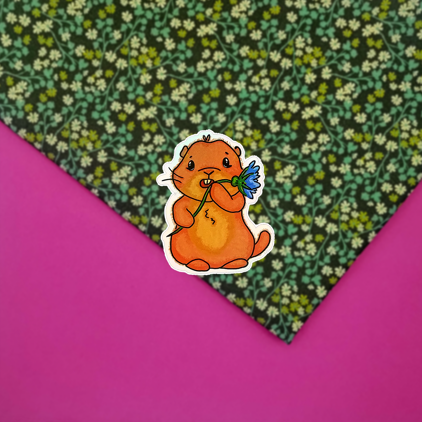 FLOWERY PRAIRE - MAXI STICKER 1