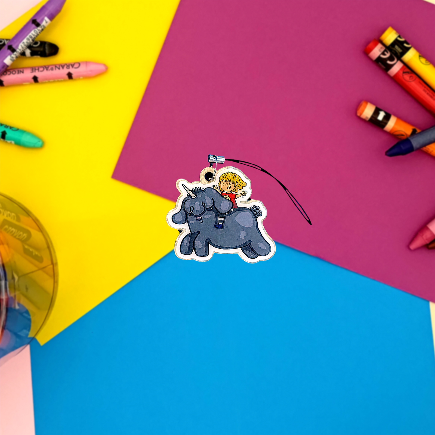 ULLA & PUMPA - PUMPA UNICORN KEYCHAIN/CHARM