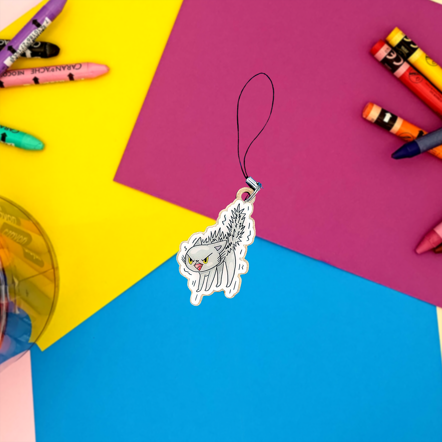 ULLA & PUMPA - ANGRY STRUMPOR KEYCHAIN/CHARM